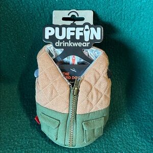 Puffin Drinkwear Coozie Vest Fun Drink Holder